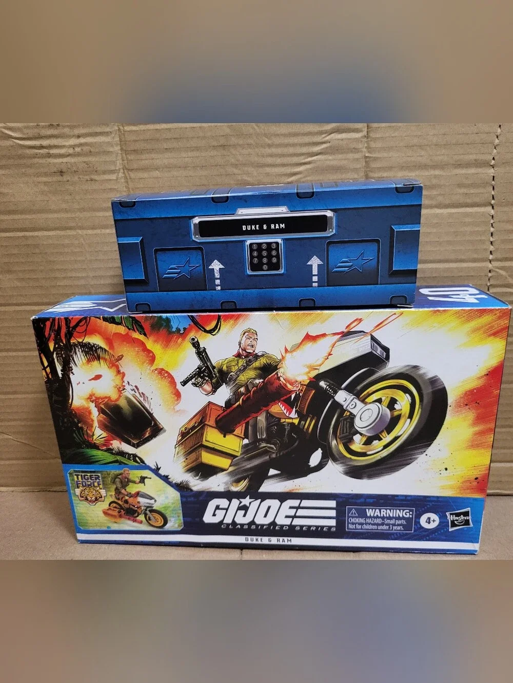 G.i Joe Classied Series Duke & Ram #40 Tiger Force EMPTY BOX/BOX ART
